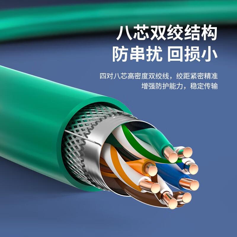 Choseal CAT5e Double Shielded Pure Copper Network Cable 100m
Choseal CAT5e Double Shielded Pure Copper Network Cable 100m