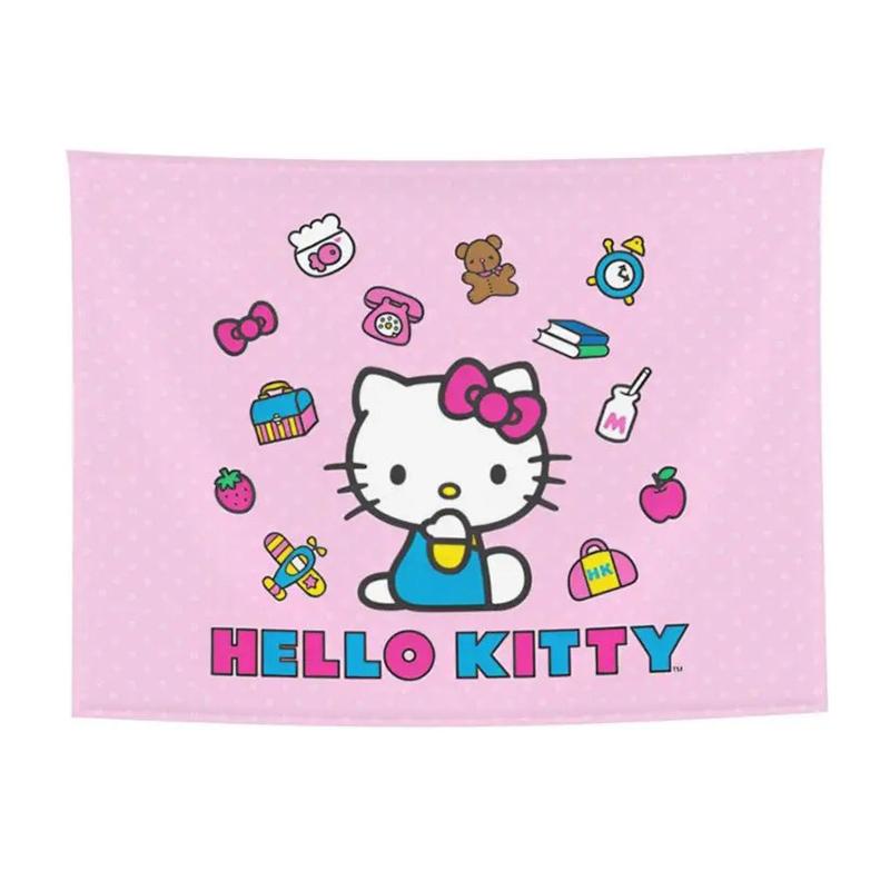 Kawaii Hello Kitty Pink Words Cartoon Print Tapestry Bedroom Decoration Winter Celebration Background Design Holiday Party 74x94cm(29x37in)
Kawaii Hello Kitty Pink Words Cartoon Print Tapestry Bedroom Decoration Winter Celebration Background Design Holiday Party 74x94cm(29x37in)