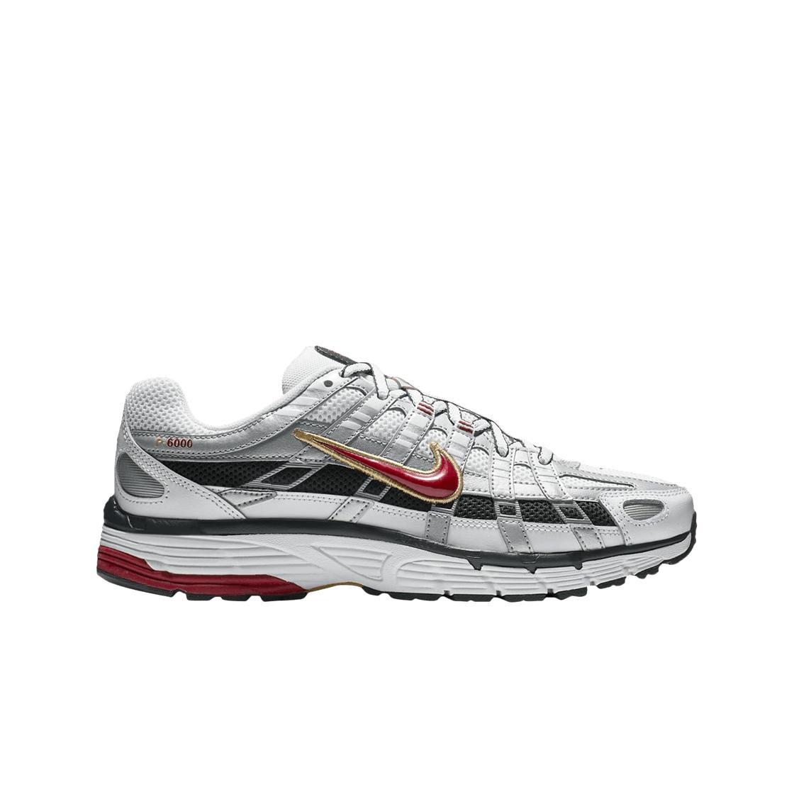 (w) Nike P-6000 Metallic Silver Red 280
(w) Nike P-6000 Metallic Silver Red 280