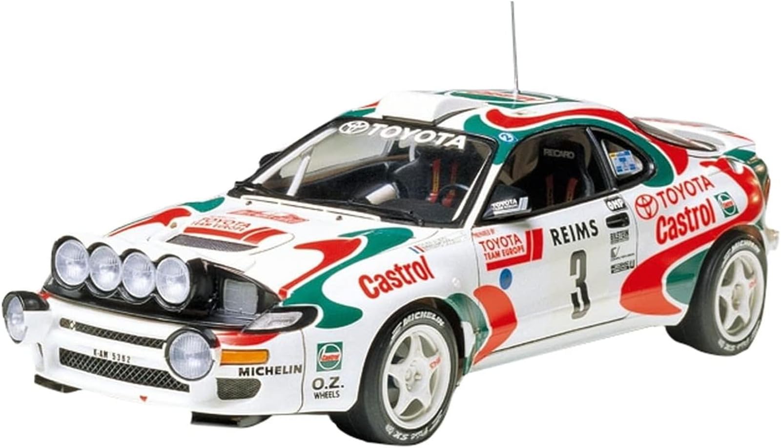 Tamiya 1/24 Sports Car Series Нет. 125 Castrol Celica 1993 Победитель ралли Монте-Карло Пластиковая модель 24125
Tamiya 1/24 Sports Car Series Нет. 125 Castrol Celica 1993 Победитель ралли Монте-Карло Пластиковая модель 24125