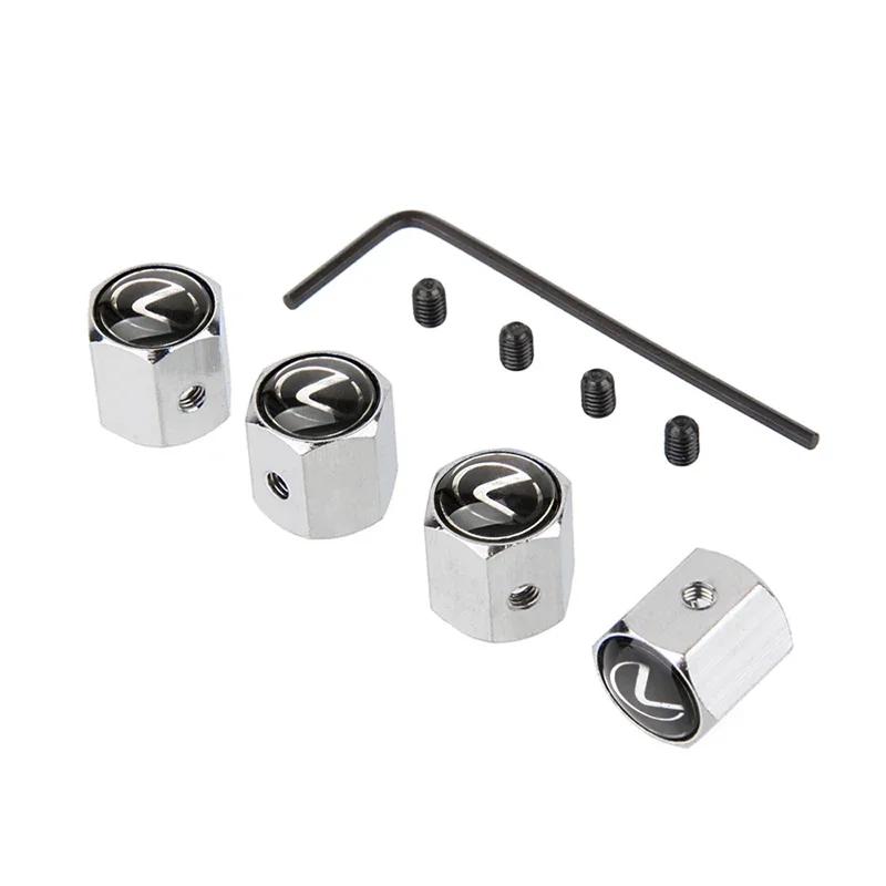 4PCS/Set Zinc Alloy Anti-theft Tire Valve Dust Caps Dustproof Tire Cap Valve Stem Caps For Cars Trucks Motorcycles Accessories срібний
4PCS/Set Zinc Alloy Anti-theft Tire Valve Dust Caps Dustproof Tire Cap Valve Stem Caps For Cars Trucks Motorcycles Accessories срібний