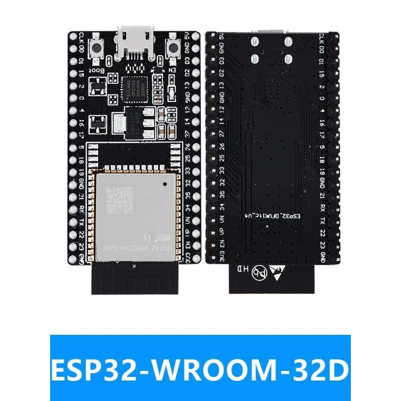 Основна плата ESP32-DevKitC Плата розробки ESP32 ESP32-WROOM-32D ESP32-WROOM-32U для Arduino
Основна плата ESP32-DevKitC Плата розробки ESP32 ESP32-WROOM-32D ESP32-WROOM-32U для Arduino