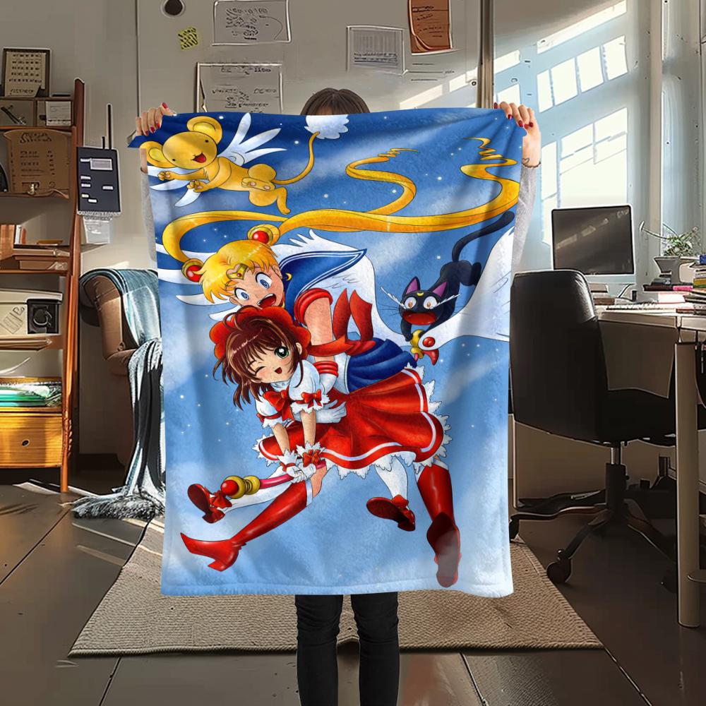 1Pc Anime Sakura Print Flannel Blanket, High quality Comfortable for All Seasons, Home Decor, Warmth and Comfort, Perfect for Christmas Gifts 80cm x 120cm
1Pc Anime Sakura Print Flannel Blanket, High quality Comfortable for All Seasons, Home Decor, Warmth and Comfort, Perfect for Christmas Gifts 80cm x 120cm