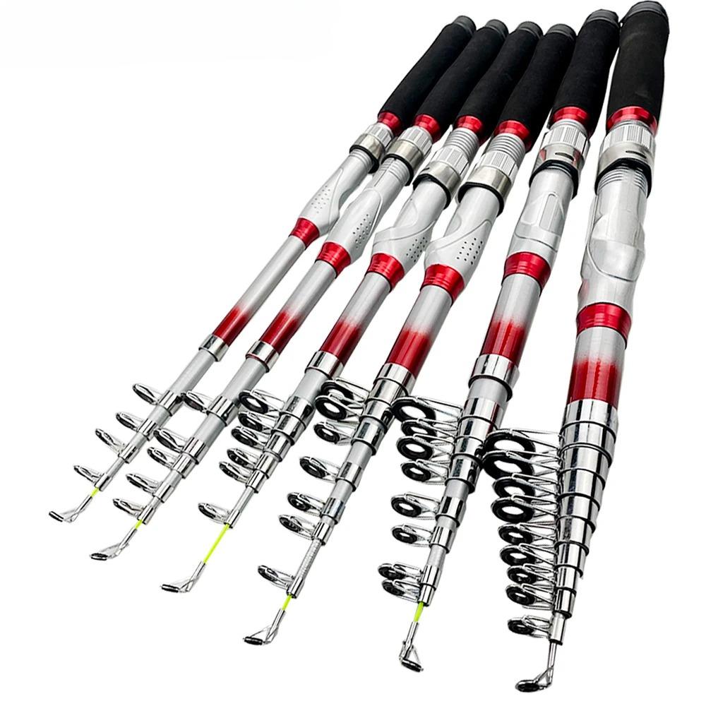 2026 Portable Telescopic Fishing Rod 1.8M -3.6M Carp Feeder Hard FRP Carbon Fiber Pole Sea Fishing Rod Fiberglass Mini Ultra-short Sea Fishing Rod 1.8 m
2026 Portable Telescopic Fishing Rod 1.8M -3.6M Carp Feeder Hard FRP Carbon Fiber Pole Sea Fishing Rod Fiberglass Mini Ultra-short Sea Fishing Rod 1.8 m