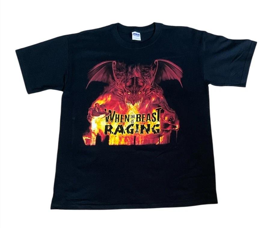 Fire Department Shirt Mens L When The Beast Is Raging Dragon Black Cotton Gildan S
Fire Department Shirt Mens L When The Beast Is Raging Dragon Black Cotton Gildan S