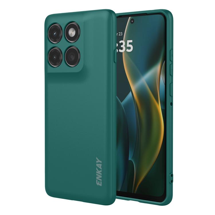ENKAY М який ударостійкий чохол для телефону з рідкого силікону For Motorola Edge 60 Pro 5G темно-зелений колір
ENKAY М який ударостійкий чохол для телефону з рідкого силікону For Motorola Edge 60 Pro 5G темно-зелений колір