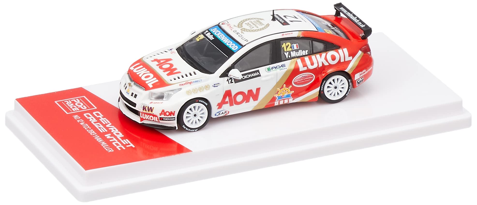 POP RACE Chevrolet Cruze WTCC WTCC 2013Иван Мюллер Завершенный продукт 1/64 №12 (Ливрея Макао) PR64-CRUZE-13MWTCC12
POP RACE Chevrolet Cruze WTCC WTCC 2013Иван Мюллер Завершенный продукт 1/64 №12 (Ливрея Макао) PR64-CRUZE-13MWTCC12