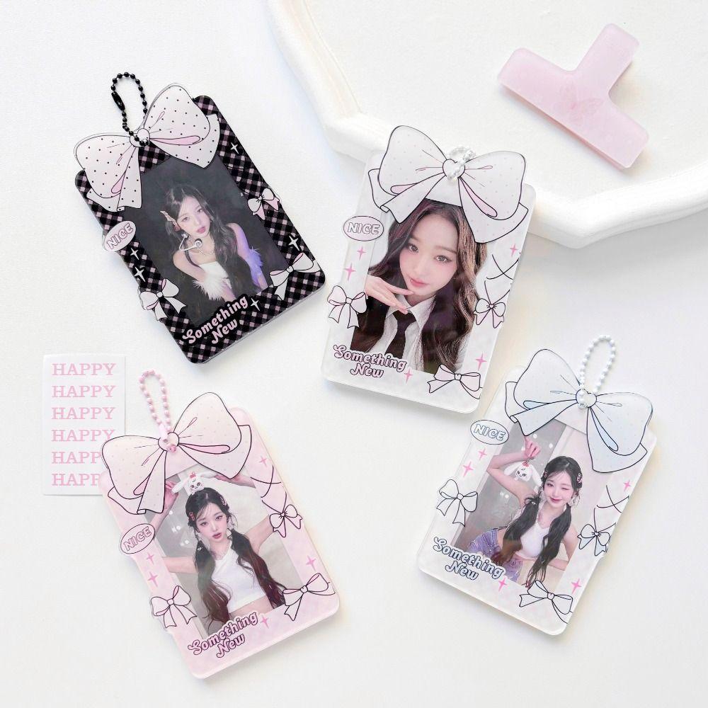 Держатель для фотокарточек Balletcore Korean Idol Bow Bus Card Holder Kawaii Korean Style Card Sleeve School
Держатель для фотокарточек Balletcore Korean Idol Bow Bus Card Holder Kawaii Korean Style Card Sleeve School