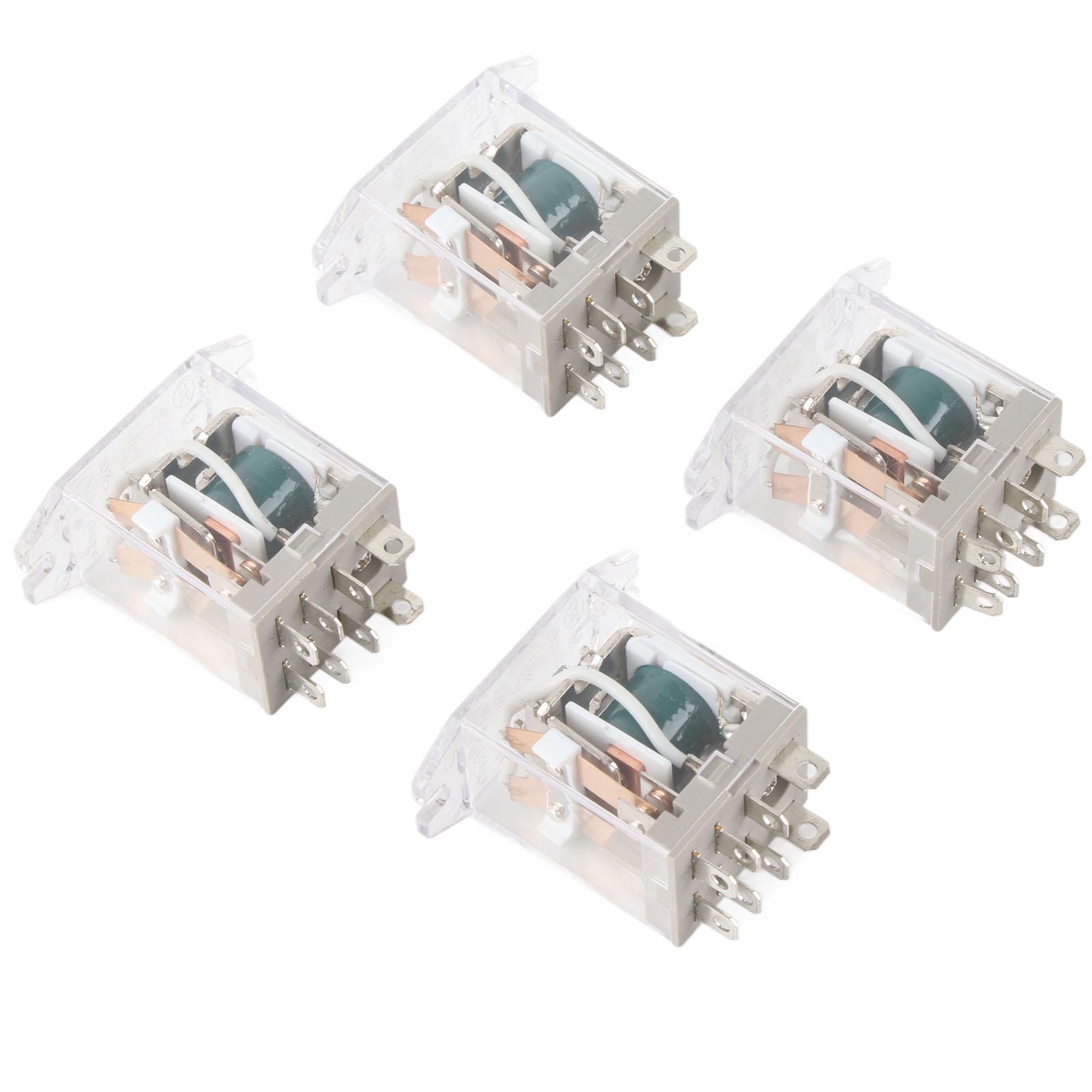 4pcs Electromagnetic Power Relay 220V Multi Purpose Waterproof Thermoplastic Structure for Garage
4pcs Electromagnetic Power Relay 220V Multi Purpose Waterproof Thermoplastic Structure for Garage