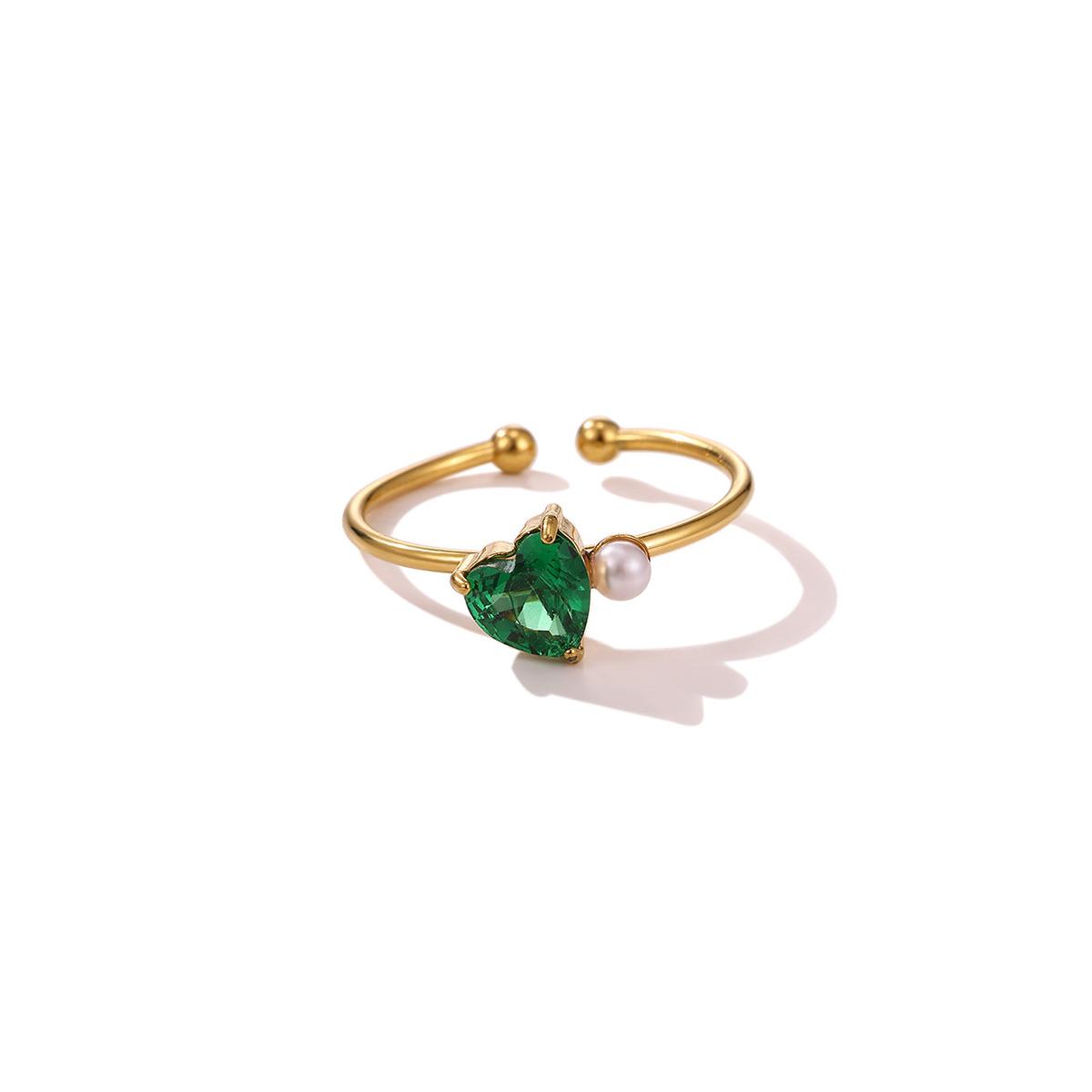 Mini New Heart Zircon With Imitation Pearl Rings For Women Cute Gold Color Stainless Steel Anillos Proposal Party Jewelry Gifts resizable
Mini New Heart Zircon With Imitation Pearl Rings For Women Cute Gold Color Stainless Steel Anillos Proposal Party Jewelry Gifts resizable