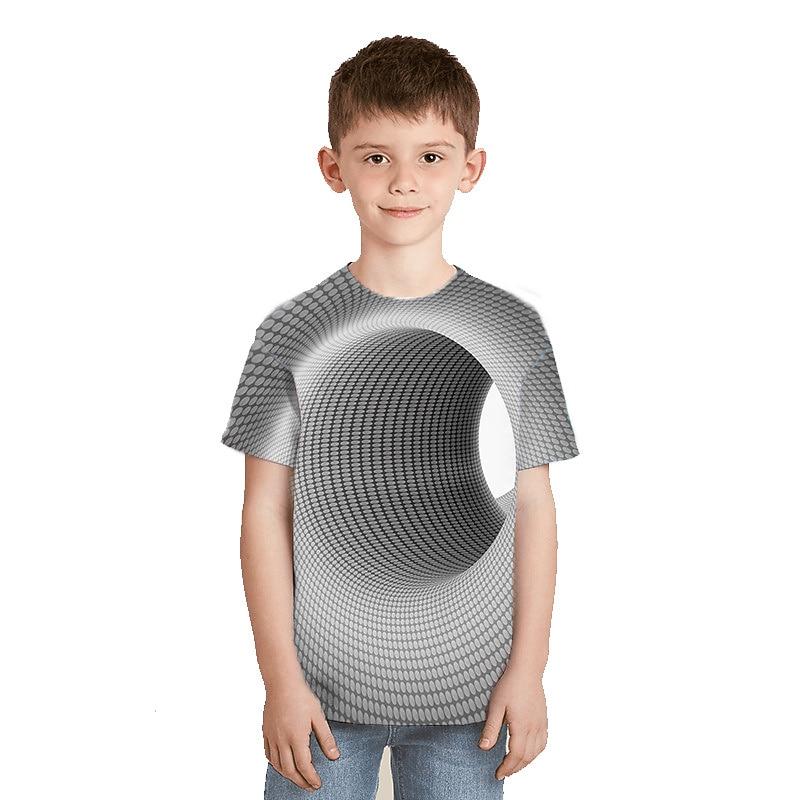 Boys 3D Optical Illusion T shirt Short Sleeve 3D Print Summer Spring Active Sports Fashion Kids 3-12 Years Outdoor Daily Indoor Regular Fit 110cm
Boys 3D Optical Illusion T shirt Short Sleeve 3D Print Summer Spring Active Sports Fashion Kids 3-12 Years Outdoor Daily Indoor Regular Fit 110cm