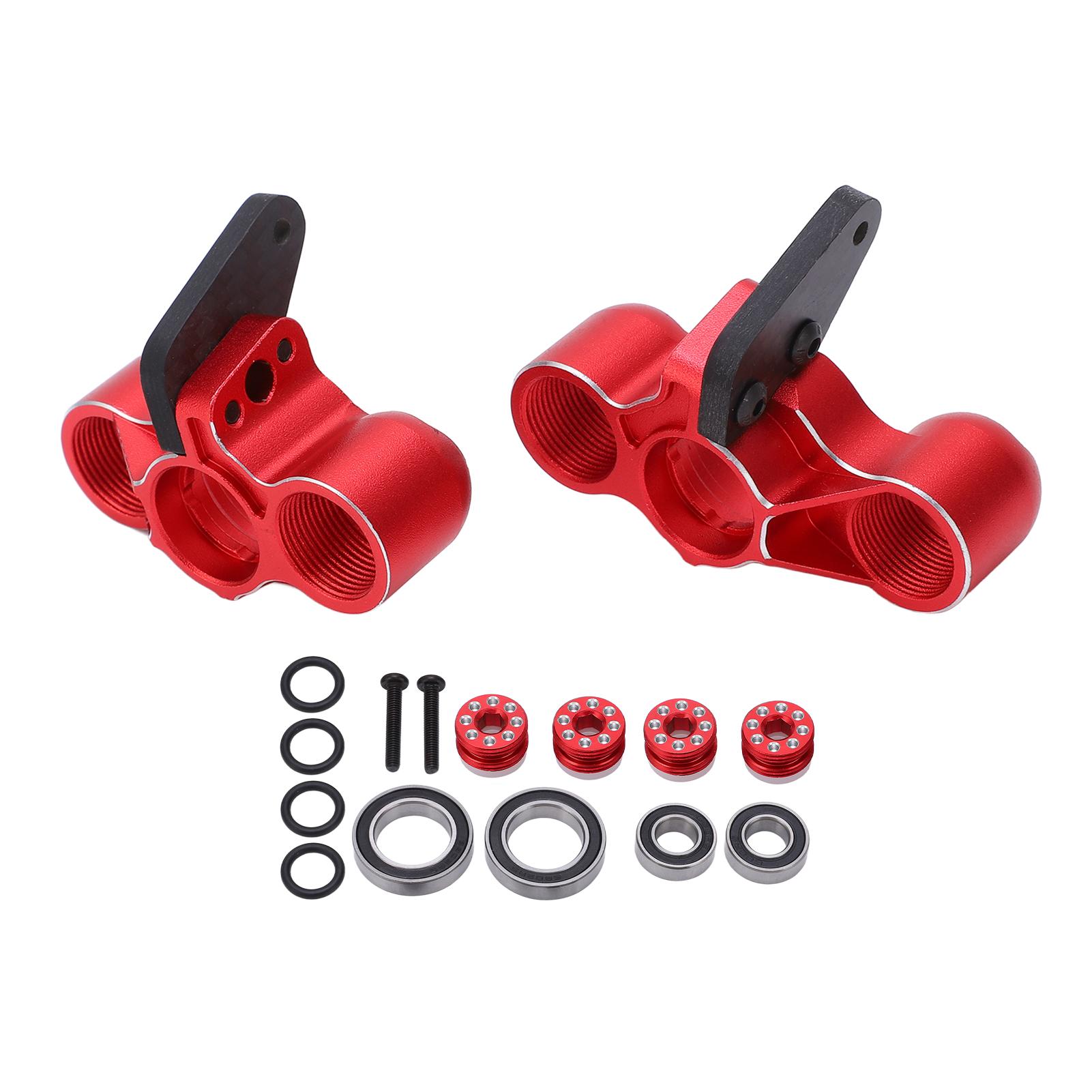 1 Pair RC Front Steering Cup Aluminum Alloy with Enlarged Bearings for ARRMA Remote Control червоний
1 Pair RC Front Steering Cup Aluminum Alloy with Enlarged Bearings for ARRMA Remote Control червоний