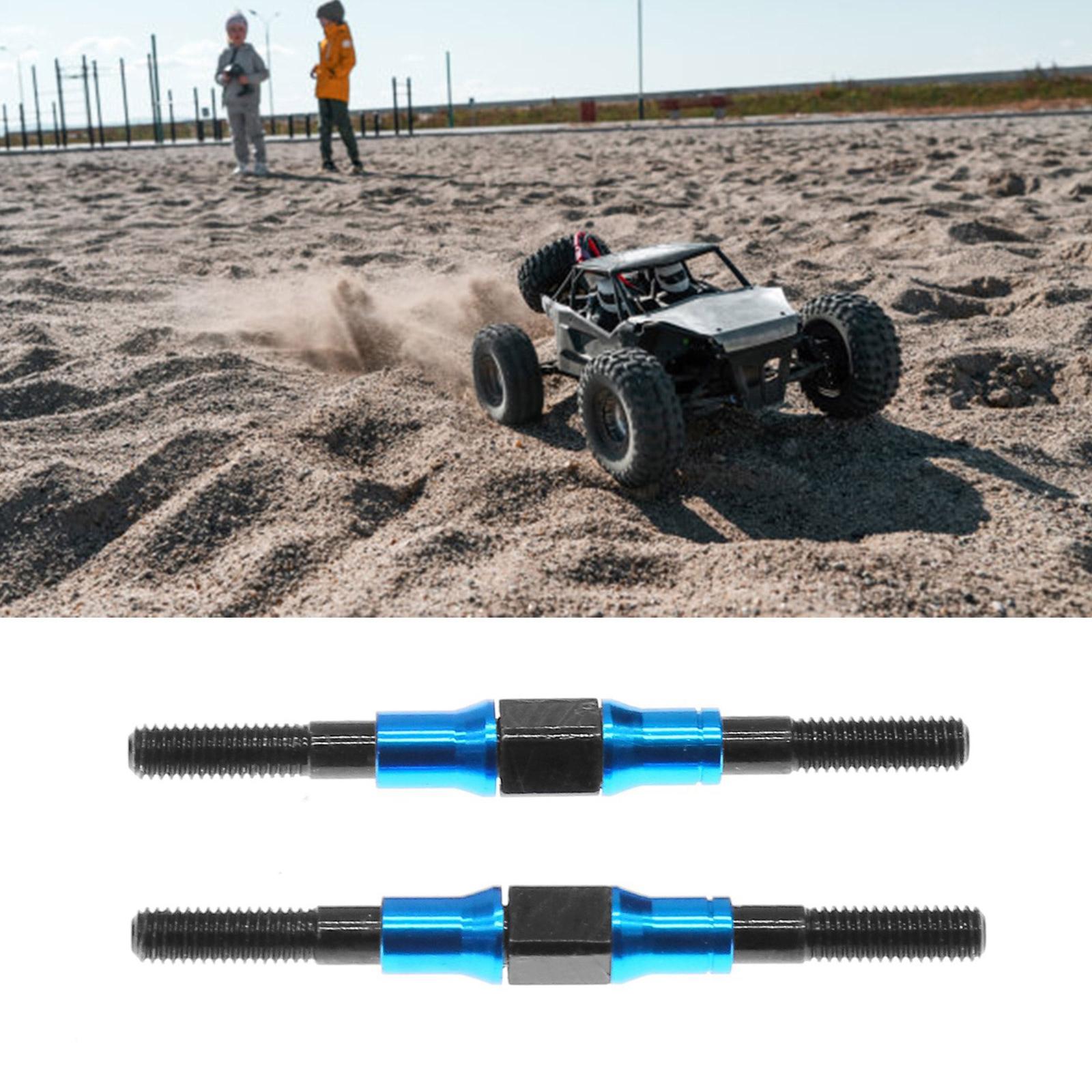 2 Pieces Lightweight 3x42mm Aluminum Turnbuckles Ideal For DIY Remote Control Car Modifications
2 Pieces Lightweight 3x42mm Aluminum Turnbuckles Ideal For DIY Remote Control Car Modifications