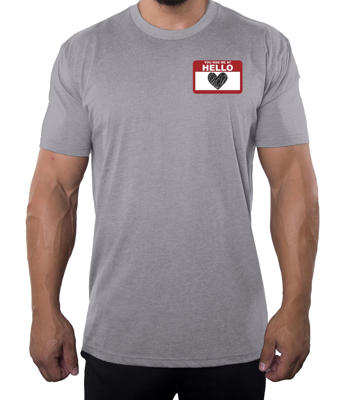 Cute You Had Me at Hello Name Tag Shirts, Name Tag Tees, Valentine Men s Shirts 2XL
Cute You Had Me at Hello Name Tag Shirts, Name Tag Tees, Valentine Men s Shirts 2XL
