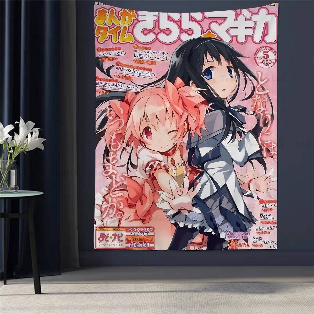 Тканевое панно Puella Magi Madoka Magica, Настенный ковер в стиле Таро, Хиппи, Декор для комнаты в общежитии, Дома 74x94cm(29x37in)
Тканевое панно Puella Magi Madoka Magica, Настенный ковер в стиле Таро, Хиппи, Декор для комнаты в общежитии, Дома 74x94cm(29x37in)