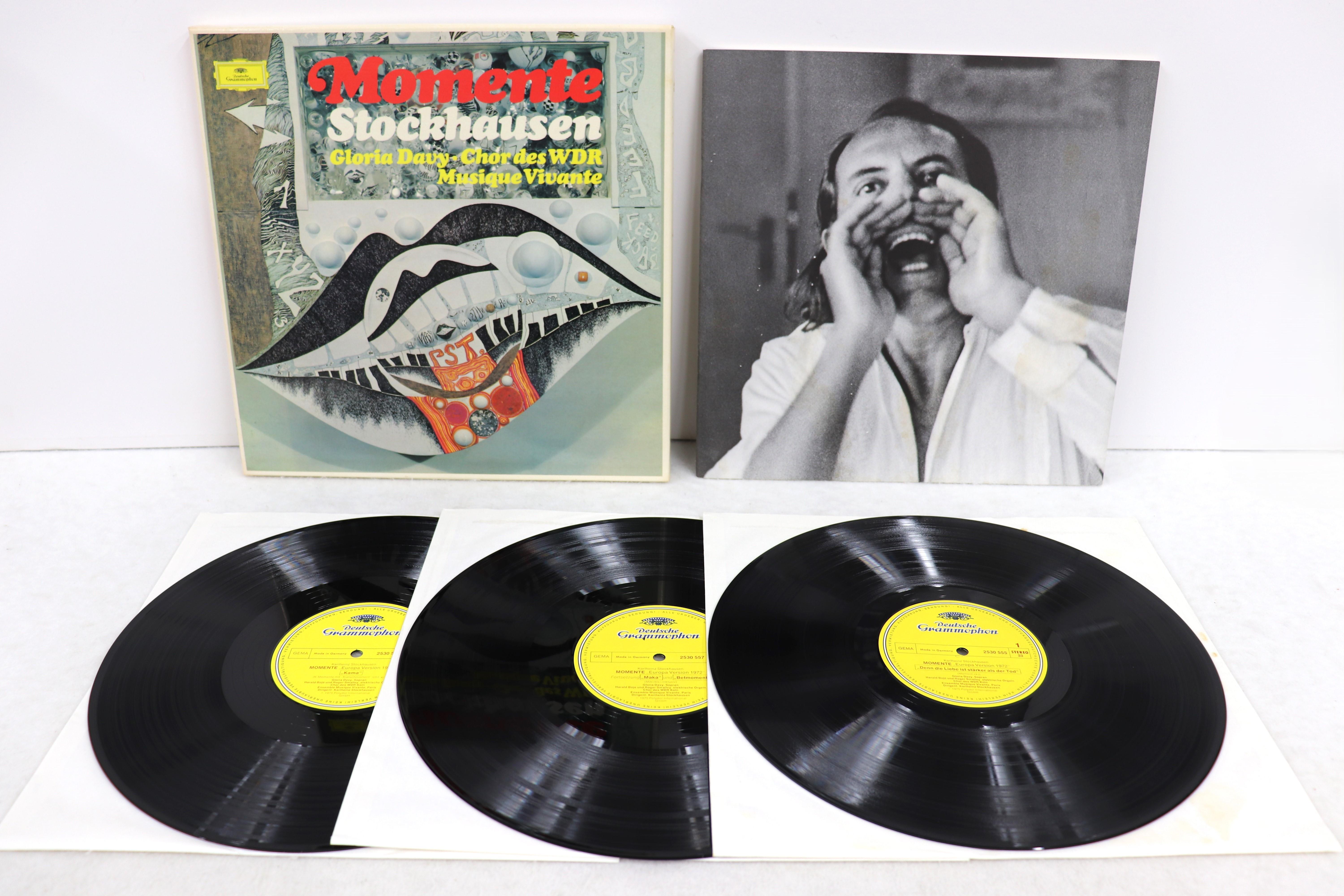 LP Record GLORIA DAVY CHOR DES WDR MUSIQUE Stockhausen Momente 2709055 DEUTSCHE GRAMM 1976 Germany Classical Used
LP Record GLORIA DAVY CHOR DES WDR MUSIQUE Stockhausen Momente 2709055 DEUTSCHE GRAMM 1976 Germany Classical Used