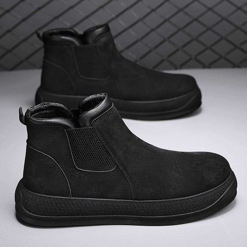 2024 autumn and winter live broadcast medium help anti-velvet leather panel shoes outdoor Martin boots men s tooling boots retro foot locomotive boots 39 чёрный
2024 autumn and winter live broadcast medium help anti-velvet leather panel shoes outdoor Martin boots men s tooling boots retro foot locomotive boots 39 чёрный