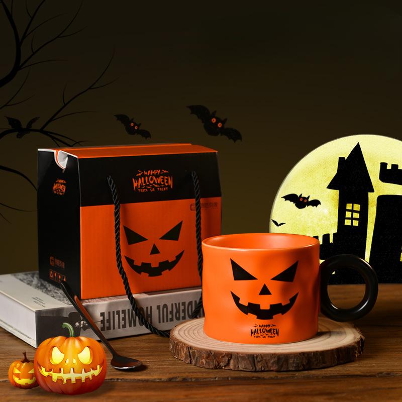 Ceramic Creative Water Cup Gift Pack Halloween High Value Mug Gift Box Event Holiday Souvenir 401-500ml
Ceramic Creative Water Cup Gift Pack Halloween High Value Mug Gift Box Event Holiday Souvenir 401-500ml