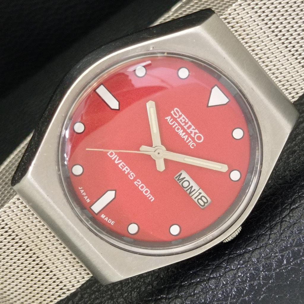 ВИНТАЖНЫЕ АВТОМАТИЧЕСКИЕ ЧАСЫ SEIKO 6309A ЯПОНИЯ МУЖСКИЕ ЦИФЕРБЛАТ КРАСНОГО ЦВЕТА a500133-2 R151a-a500133
ВИНТАЖНЫЕ АВТОМАТИЧЕСКИЕ ЧАСЫ SEIKO 6309A ЯПОНИЯ МУЖСКИЕ ЦИФЕРБЛАТ КРАСНОГО ЦВЕТА a500133-2 R151a-a500133