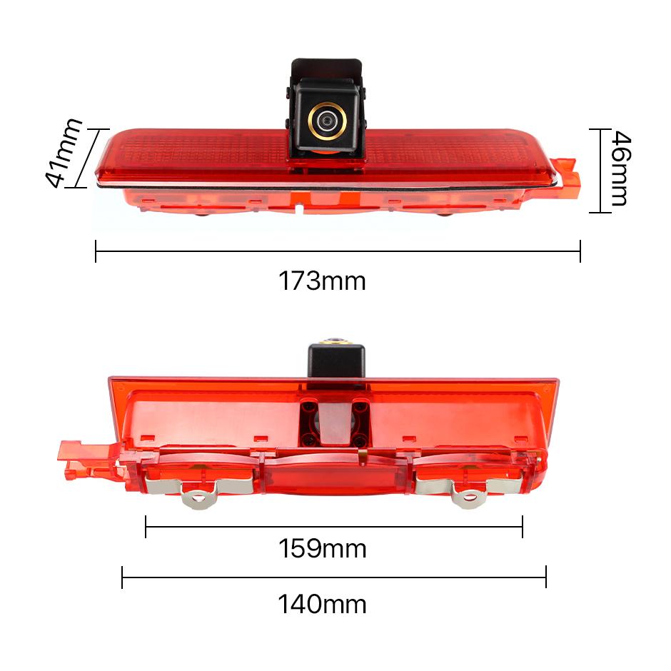 AHD 1080P 170° Fisheye Lens Світлодіодний гальмівний ліхтар фургона Автомобільна камера заднього виду заднього виду для Volkswagen VW Caddy Panel Life 2003-2019
AHD 1080P 170° Fisheye Lens Світлодіодний гальмівний ліхтар фургона Автомобільна камера заднього виду заднього виду для Volkswagen VW Caddy Panel Life 2003-2019