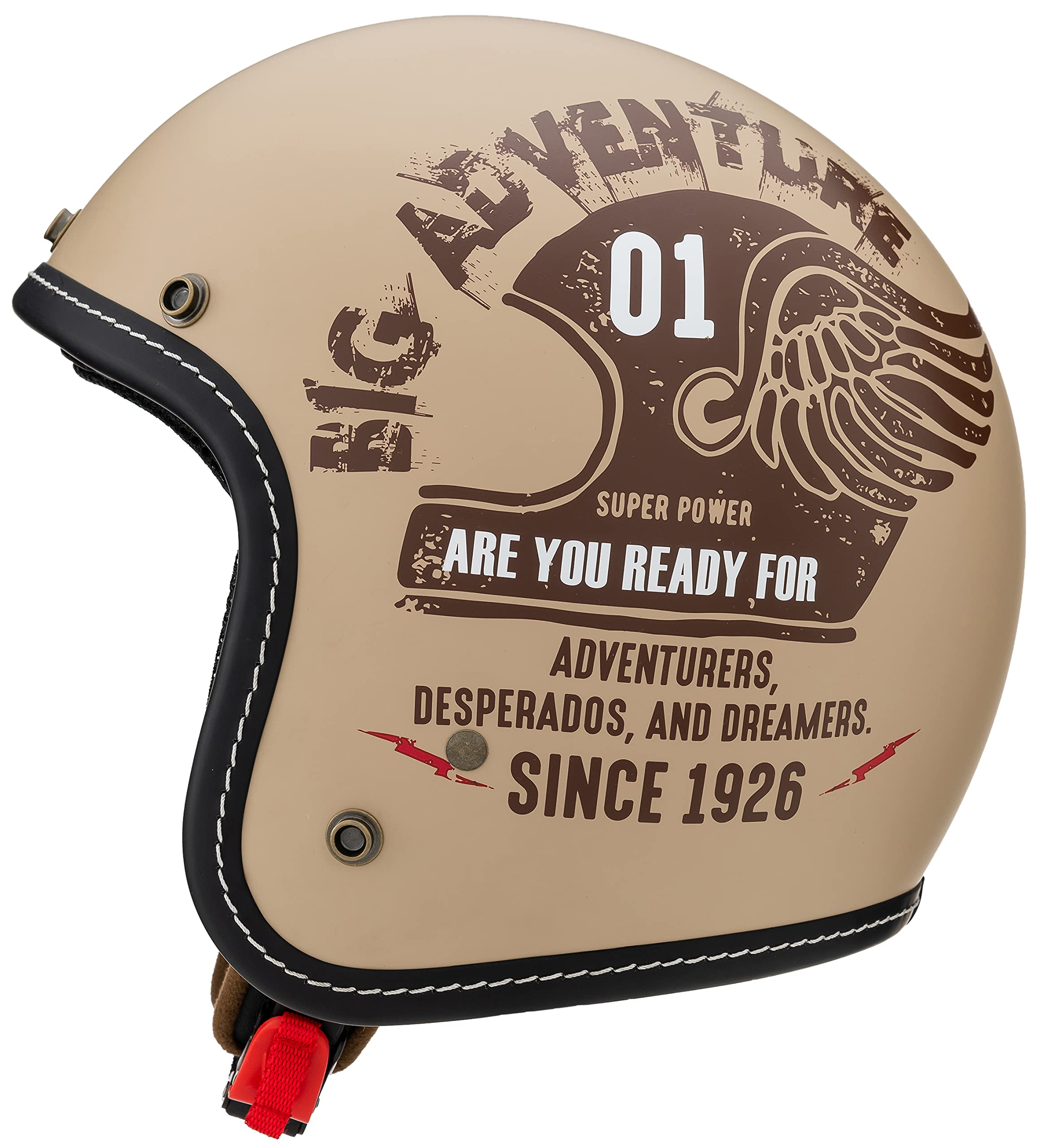 MARUSHIN Motorcycle Helmet Jet MCJ4 Feather Open Jet Natural Mocha Brown M Size 3006344 (57-58cm) коричневый
MARUSHIN Motorcycle Helmet Jet MCJ4 Feather Open Jet Natural Mocha Brown M Size 3006344 (57-58cm) коричневый