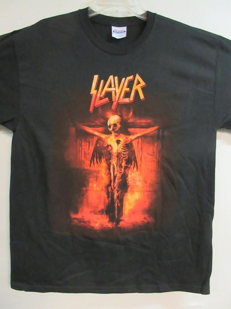 SLAYER OFFICIAL MERCH SKELETON CROSS BAND CONCERT MUSIC SHIRT LARGE Unisex T-Shirt L
SLAYER OFFICIAL MERCH SKELETON CROSS BAND CONCERT MUSIC SHIRT LARGE Unisex T-Shirt L