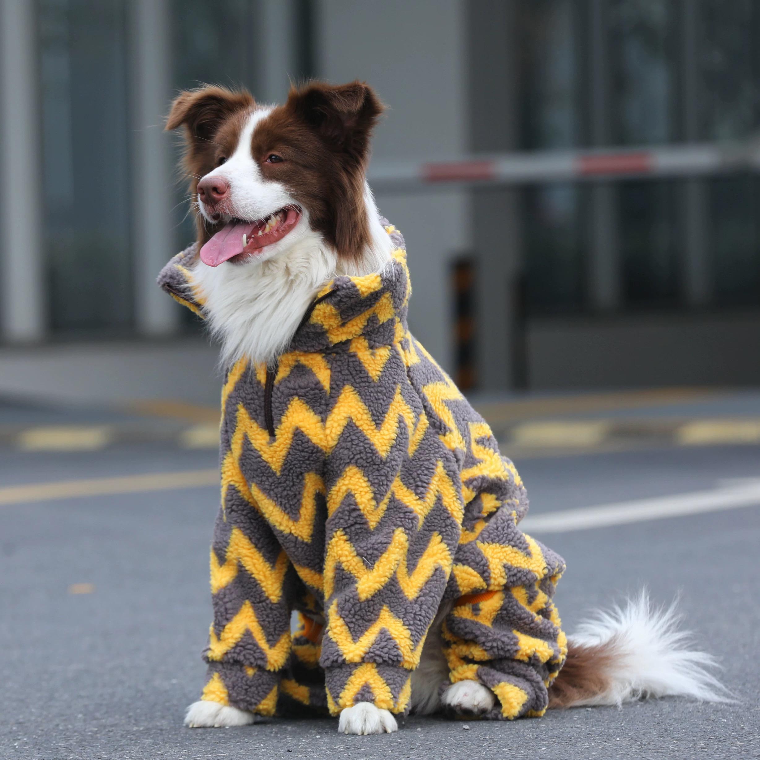 Warm Sherpa Fleece Dog Coat,Thicken Pet Dog Romper Pajamas,For Big Breed Labrador Husky - Four Legs Puppy Outfits Zip Up Design L жёлтый
Warm Sherpa Fleece Dog Coat,Thicken Pet Dog Romper Pajamas,For Big Breed Labrador Husky - Four Legs Puppy Outfits Zip Up Design L жёлтый