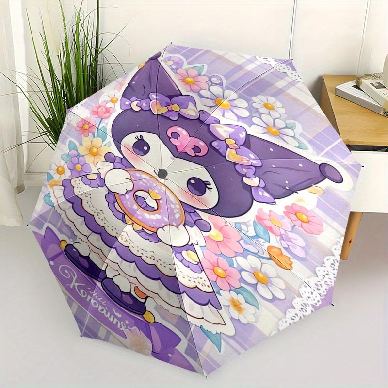 Kuromi Automatic Umbrella-Foldable, Durable 8-Bone Design, Compact and Stylish, Great for Camping, Halloween, Christmas, Mother s Day Travel
Kuromi Automatic Umbrella-Foldable, Durable 8-Bone Design, Compact and Stylish, Great for Camping, Halloween, Christmas, Mother s Day Travel