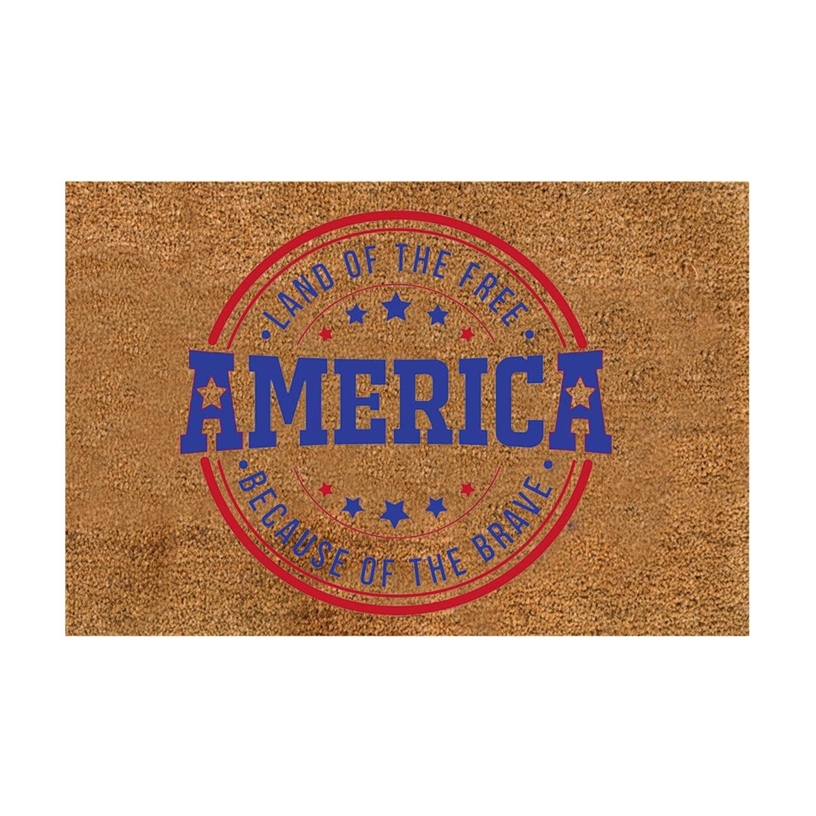 Independence Day Decorative Door Mat - Indoor Outdoor Carpet Home Floor Mat - Rubber Entrance Bathroom F
Independence Day Decorative Door Mat - Indoor Outdoor Carpet Home Floor Mat - Rubber Entrance Bathroom F