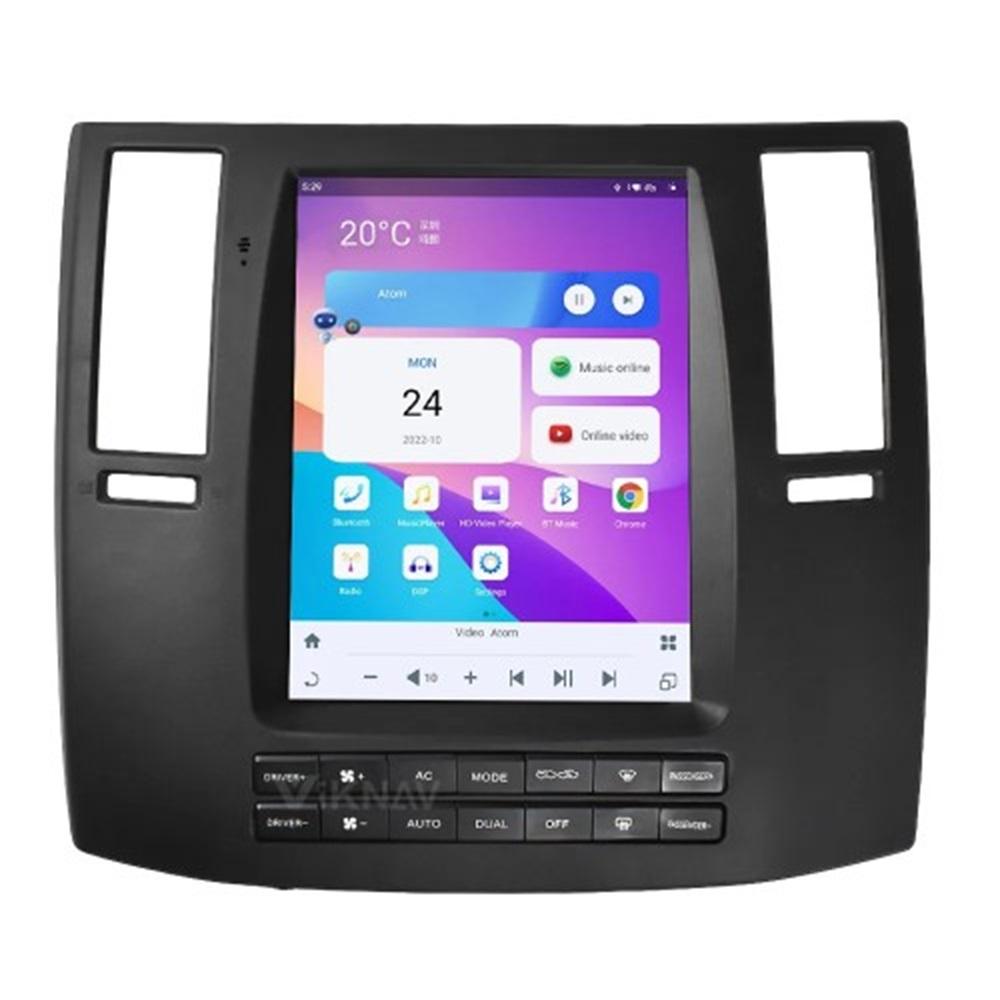 Viknav 10,4-дюймовый автомобильный радиоприемник для Infiniti FX35 2008-2011 GPS-навигация Мультимедиа Видео Радио Плеер HD Экран Головное устройство 64GB-Radio
Viknav 10,4-дюймовый автомобильный радиоприемник для Infiniti FX35 2008-2011 GPS-навигация Мультимедиа Видео Радио Плеер HD Экран Головное устройство 64GB-Radio