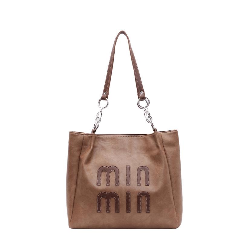 2025 Autumn/Winter Women s Retro Casual Large Tote: Stylish Shoulder Bag темно-коричневого
2025 Autumn/Winter Women s Retro Casual Large Tote: Stylish Shoulder Bag темно-коричневого