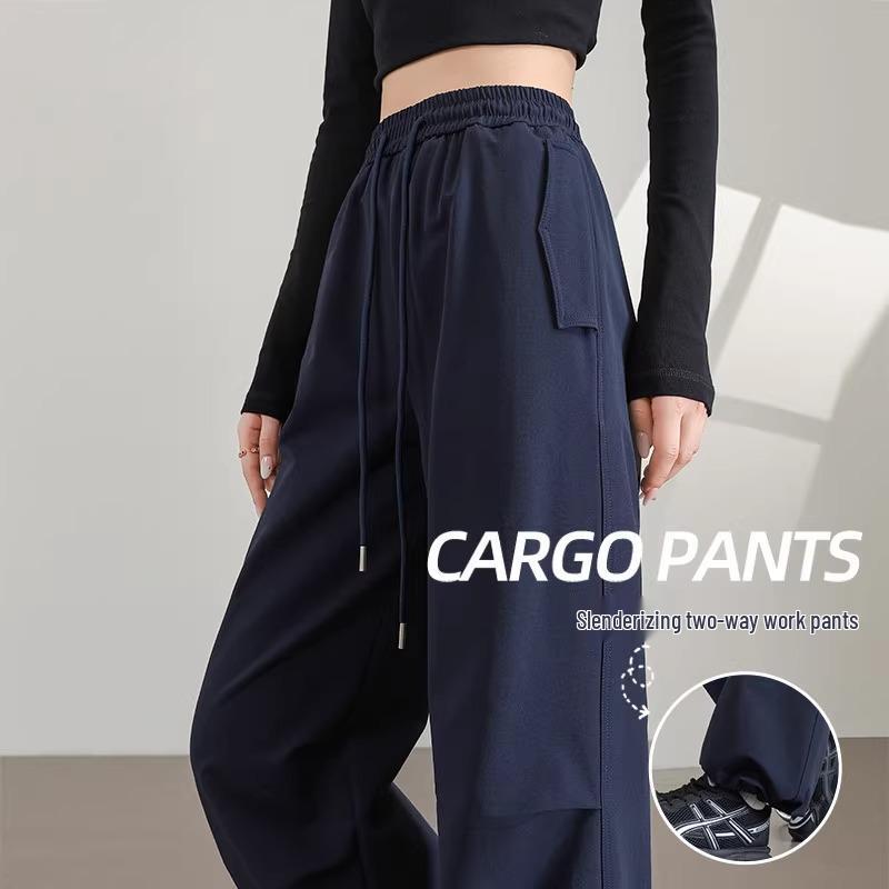 Spring 2025 Navy Blue Women s High-Waisted Loose Wide-Leg Casual Pants S (Recommended weight: 90-105 jin) темно-синий
Spring 2025 Navy Blue Women s High-Waisted Loose Wide-Leg Casual Pants S (Recommended weight: 90-105 jin) темно-синий