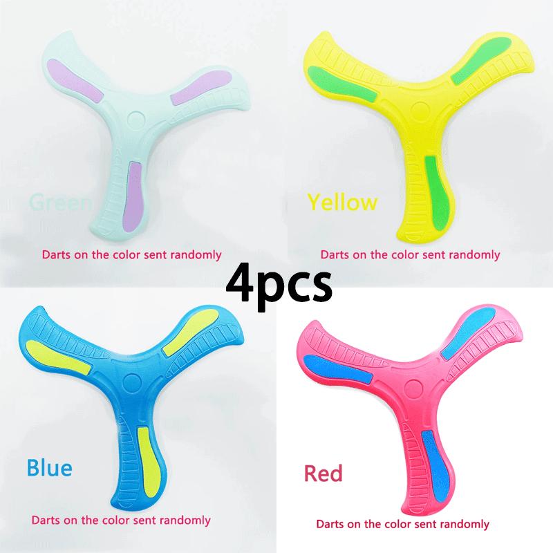 Light Boomerang Soft Three-leaf Cross Adult-kids Interactive Outdoor Toy Early Education Puzzle Decompression Gift
Light Boomerang Soft Three-leaf Cross Adult-kids Interactive Outdoor Toy Early Education Puzzle Decompression Gift