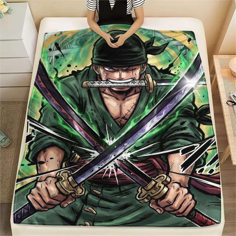One Piece Zoro Swordsman Collection flannel blanket, warm for home bedroom, ideal gift for One Piece lovers 75x90cm
One Piece Zoro Swordsman Collection flannel blanket, warm for home bedroom, ideal gift for One Piece lovers 75x90cm