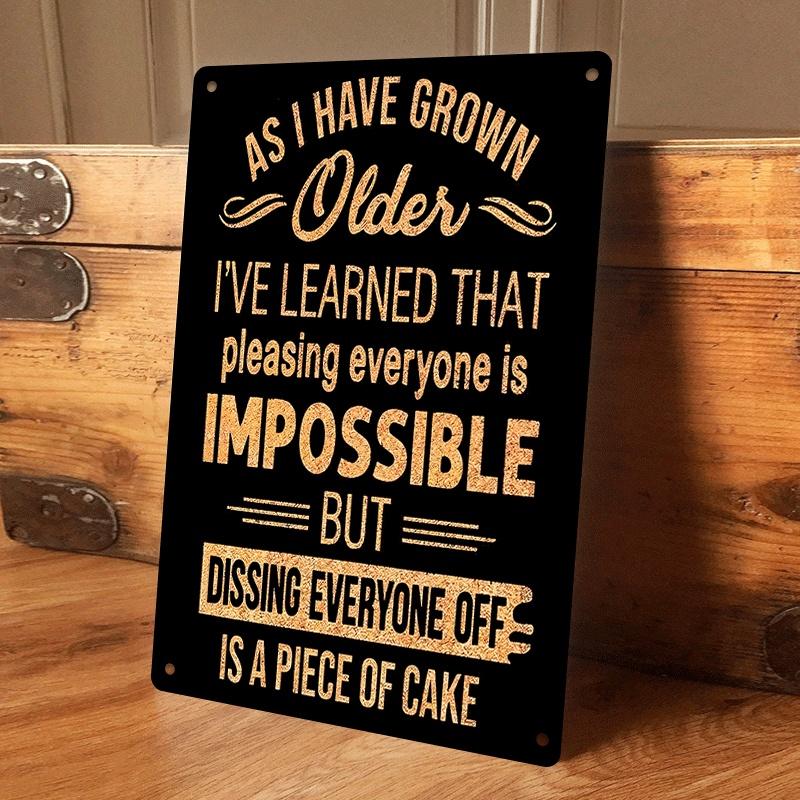 One humorous and witty tinplate hanging plaque, suitable for cross-border e-commerce promotion. The following are suitable title (as the picture,20x30cm)
One humorous and witty tinplate hanging plaque, suitable for cross-border e-commerce promotion. The following are suitable title (as the picture,20x30cm)