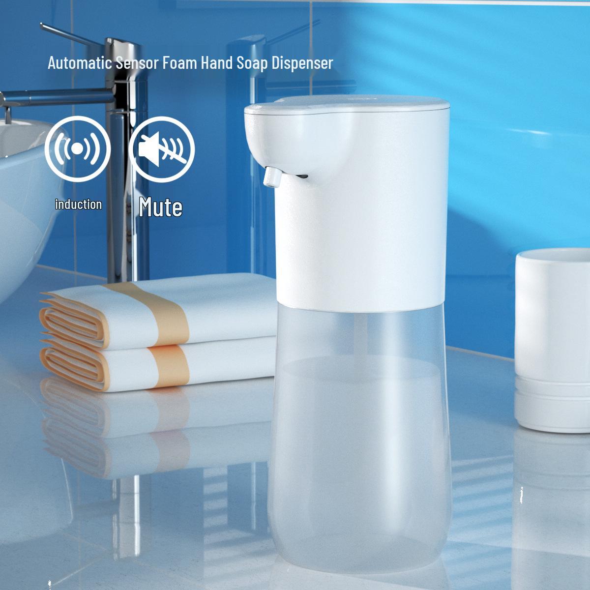 USB Rechargeable Automatic Foaming Soap Dispenser for Kids & Adults, Antibacterial Touchless Handwash Machine 350ml Alcohol (Built-in Battery) Rechargeable V16
USB Rechargeable Automatic Foaming Soap Dispenser for Kids & Adults, Antibacterial Touchless Handwash Machine 350ml Alcohol (Built-in Battery) Rechargeable V16