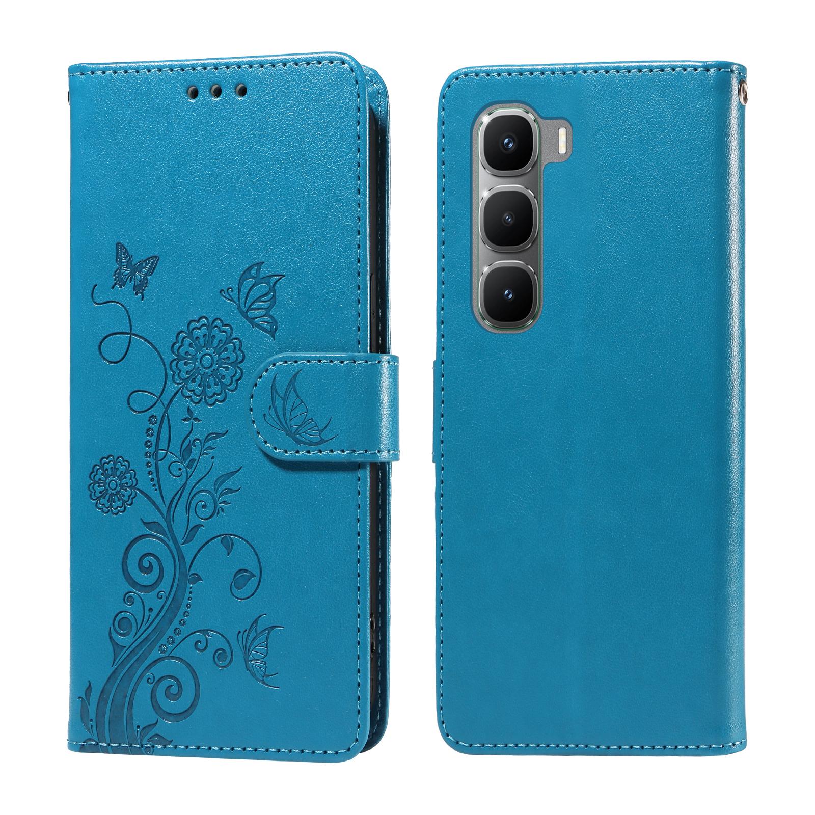 For Infinix Hot 60 Pro 4G Leather Case Butterfly Floral Imprint Wallet Stand Cover Blue
For Infinix Hot 60 Pro 4G Leather Case Butterfly Floral Imprint Wallet Stand Cover Blue
