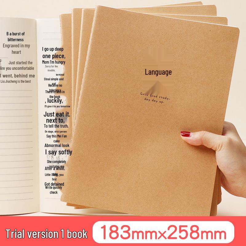 Unified Junior High School B5 Notebook: Dual-Line for Language, Math, English, Politics, History. Ideal for Homework & Error Analysis.
Unified Junior High School B5 Notebook: Dual-Line for Language, Math, English, Politics, History. Ideal for Homework & Error Analysis.