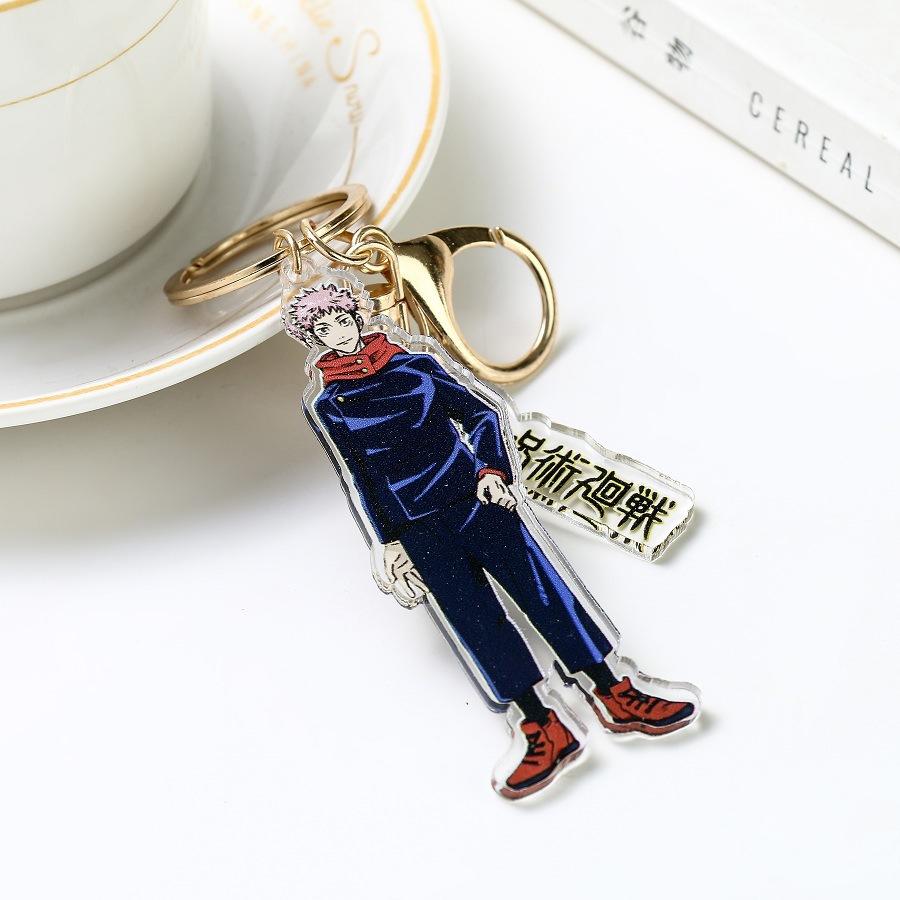 Jujutsu Kaisen Anime Keychain Set Anime Characters Itadori Yuji Gojo Satoru Geto Suguru Keychain Bag Charm Backpack Pendant
Jujutsu Kaisen Anime Keychain Set Anime Characters Itadori Yuji Gojo Satoru Geto Suguru Keychain Bag Charm Backpack Pendant