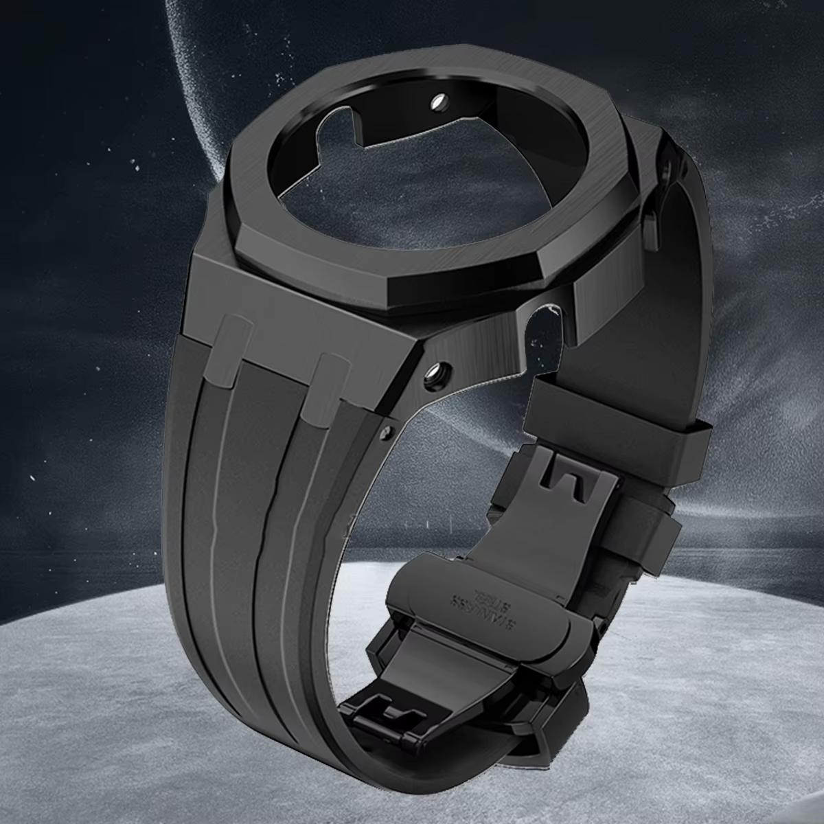 Мод-комплект Gen4 для GA2100 Металевий безель Casioak Модифікація GEN4 Покоління Гумовий корпус годинника Ремінець з нержавіючої сталі GA 2100/2110 GMA S2100
Мод-комплект Gen4 для GA2100 Металевий безель Casioak Модифікація GEN4 Покоління Гумовий корпус годинника Ремінець з нержавіючої сталі GA 2100/2110 GMA S2100