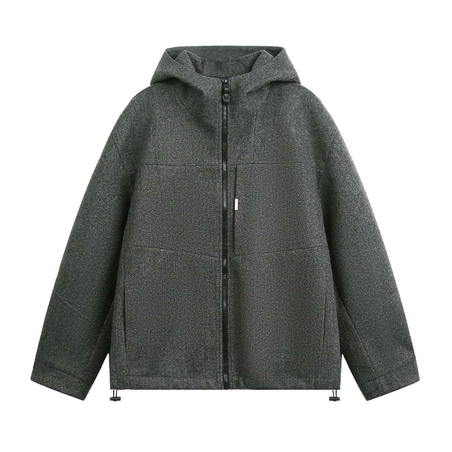 Split Structure Texture Woolen Jacket Men s Autumn and Winter Models Thickened Warm Tide Brand Profile Cardigan Hooded Sweater Jacket XXL темно-сірий колір
Split Structure Texture Woolen Jacket Men s Autumn and Winter Models Thickened Warm Tide Brand Profile Cardigan Hooded Sweater Jacket XXL темно-сірий колір
