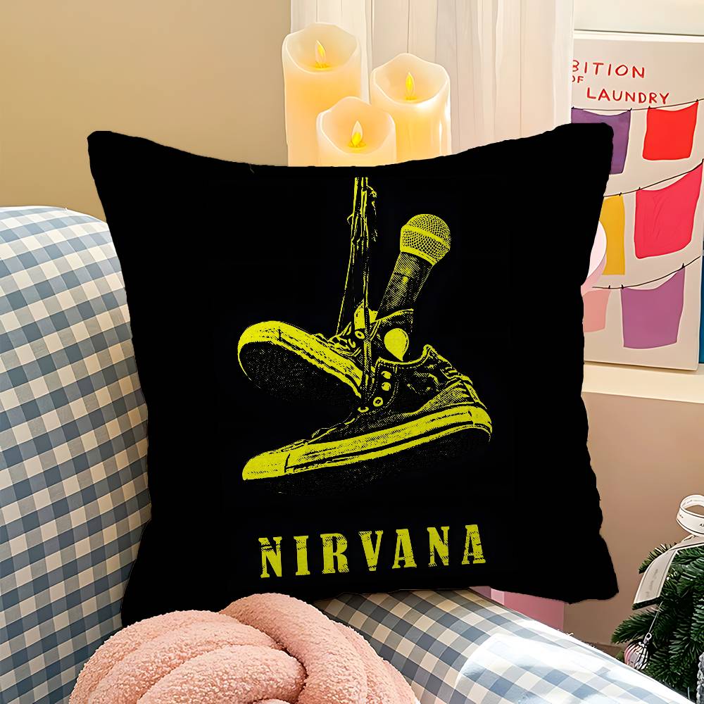 Nirvana Band Magazine Classic Anime Pillow Covers Sofa Decorative Home Doublesided Printing Short Plush Cute Cushion Cover 30x30 cm
Nirvana Band Magazine Classic Anime Pillow Covers Sofa Decorative Home Doublesided Printing Short Plush Cute Cushion Cover 30x30 cm