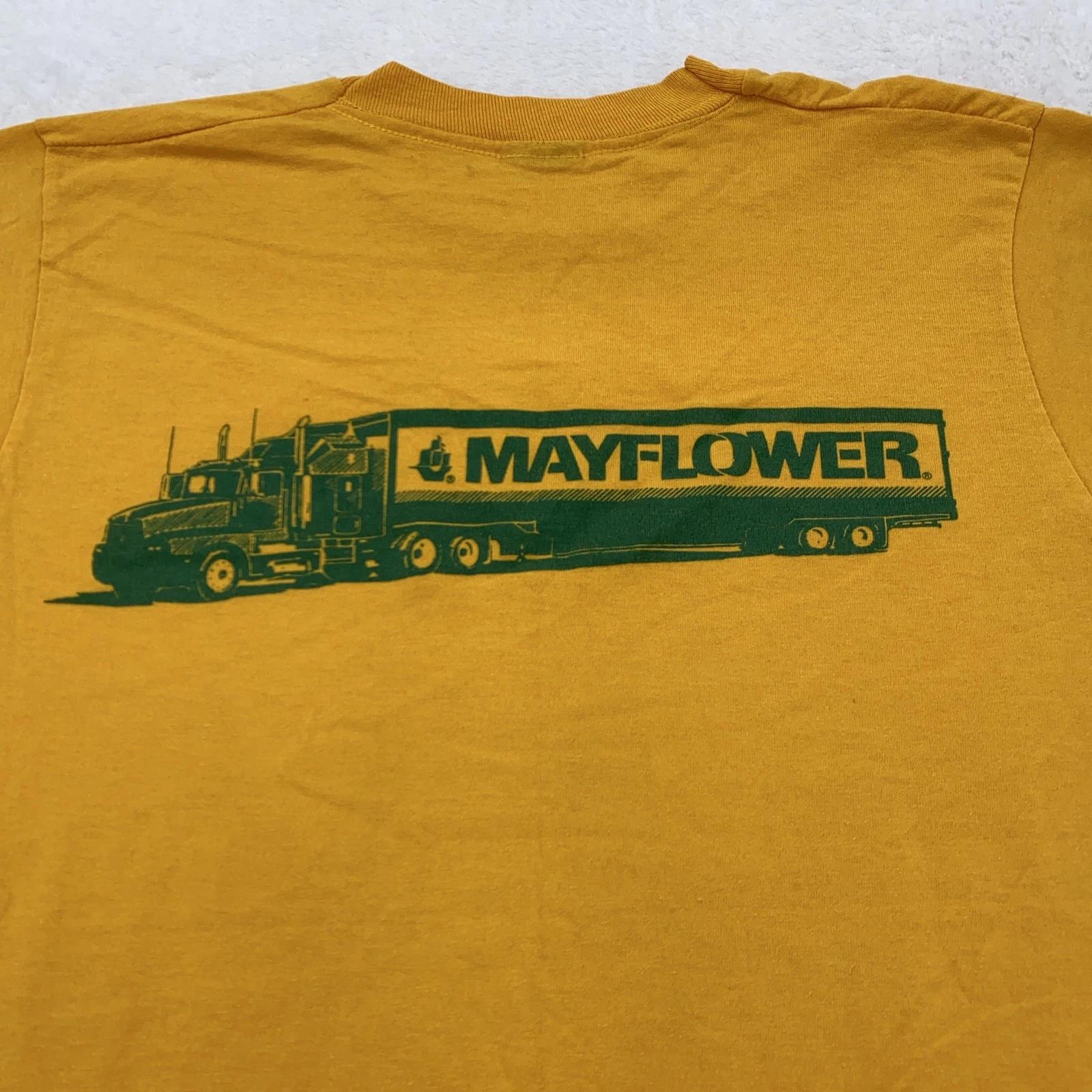 Vintage Mayflower Transit Shirt Mens Small Trucking Moving Graphic 80s Tee 4XL
Vintage Mayflower Transit Shirt Mens Small Trucking Moving Graphic 80s Tee 4XL