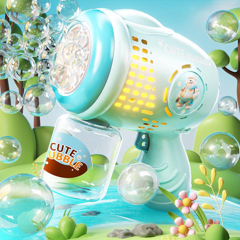 Automatic Children’s Luminous Bubble Gun Toy - Gatling Style, Popular Night Market Sensation
Automatic Children’s Luminous Bubble Gun Toy - Gatling Style, Popular Night Market Sensation