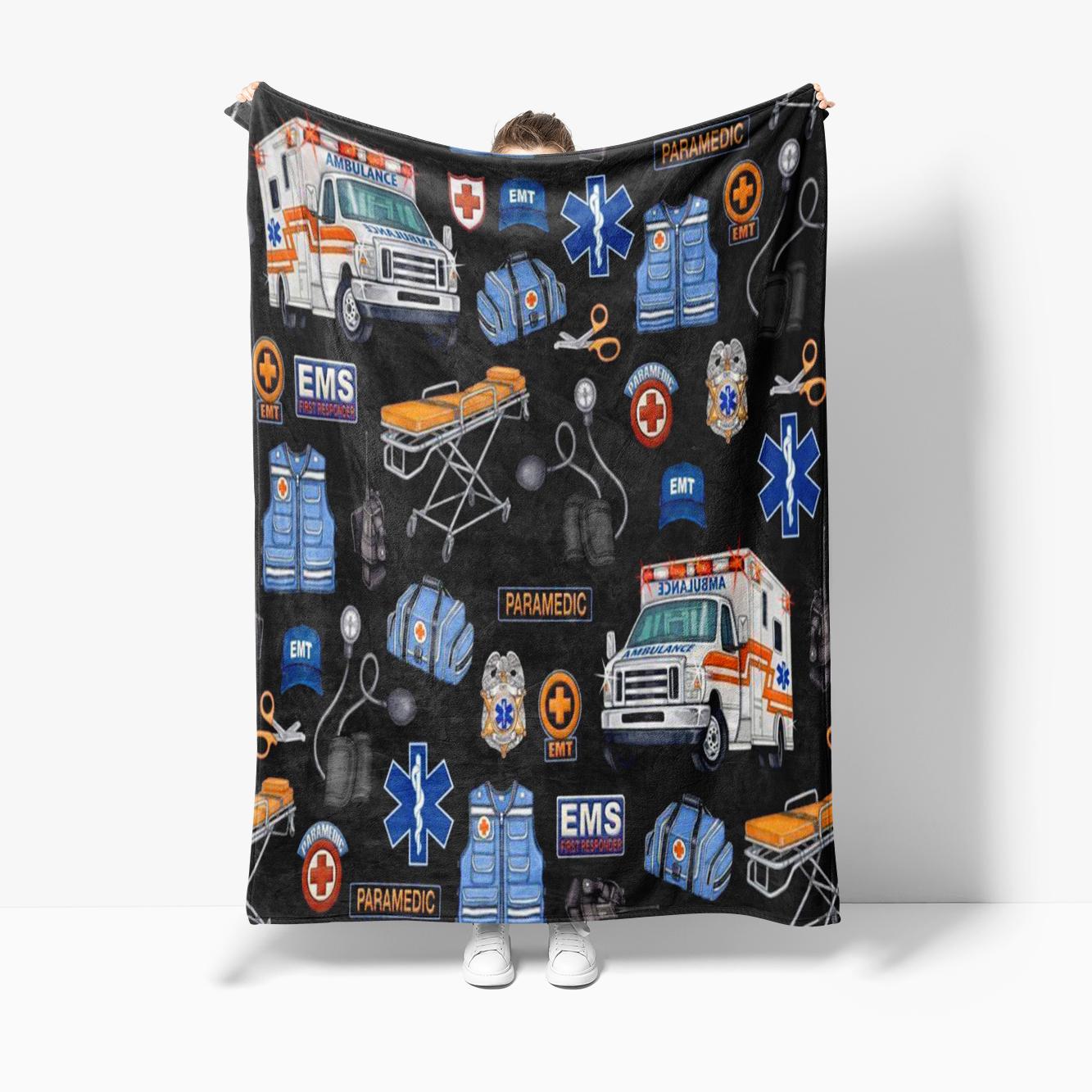 Ультрамягкий флисовый плед - Принт Парамедик , Универсальный и теплый для дивана, кровати, офиса, кемпинга | Идеальный подарок для медицинского работника 80x60in
Ультрамягкий флисовый плед - Принт Парамедик , Универсальный и теплый для дивана, кровати, офиса, кемпинга | Идеальный подарок для медицинского работника 80x60in