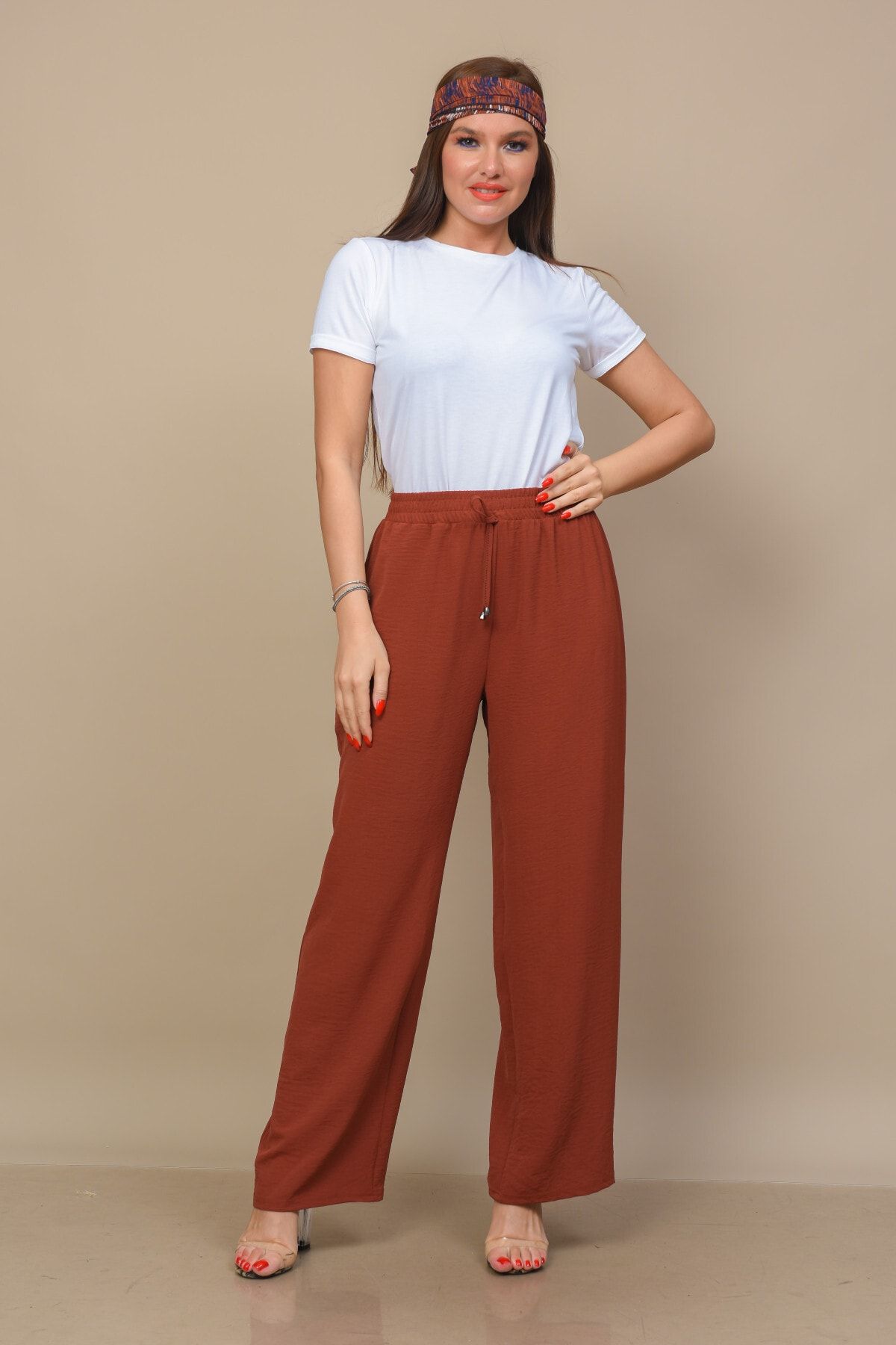 Women s Style Plus Size Pants Classic Stylish Crepe Fabric Straight Cut Summer Elasticated Big Size Trousers XL
Women s Style Plus Size Pants Classic Stylish Crepe Fabric Straight Cut Summer Elasticated Big Size Trousers XL