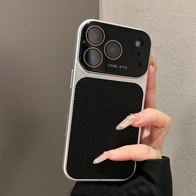 iPhone 17 Pro Max Lychee Pattern Leather Case, Drop-Proof, All-Inclusive Protective Sticker, High-End Feel iPhone 17 Pro
iPhone 17 Pro Max Lychee Pattern Leather Case, Drop-Proof, All-Inclusive Protective Sticker, High-End Feel iPhone 17 Pro