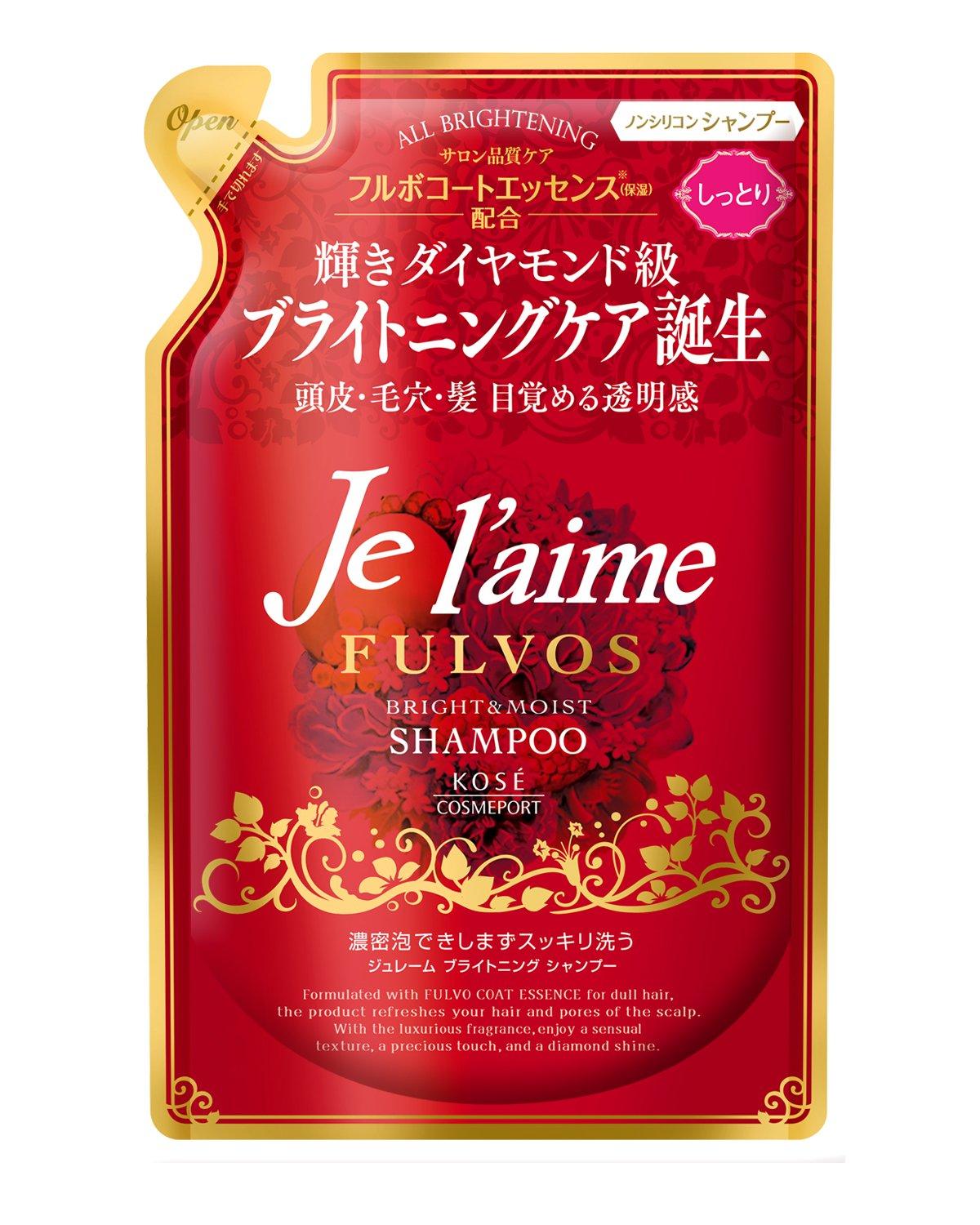 KOSE KOSE Jereme Full Boss Brightening Shampoo Moist Refill 400 мл без силикона (Яркий и влажный)
KOSE KOSE Jereme Full Boss Brightening Shampoo Moist Refill 400 мл без силикона (Яркий и влажный)
