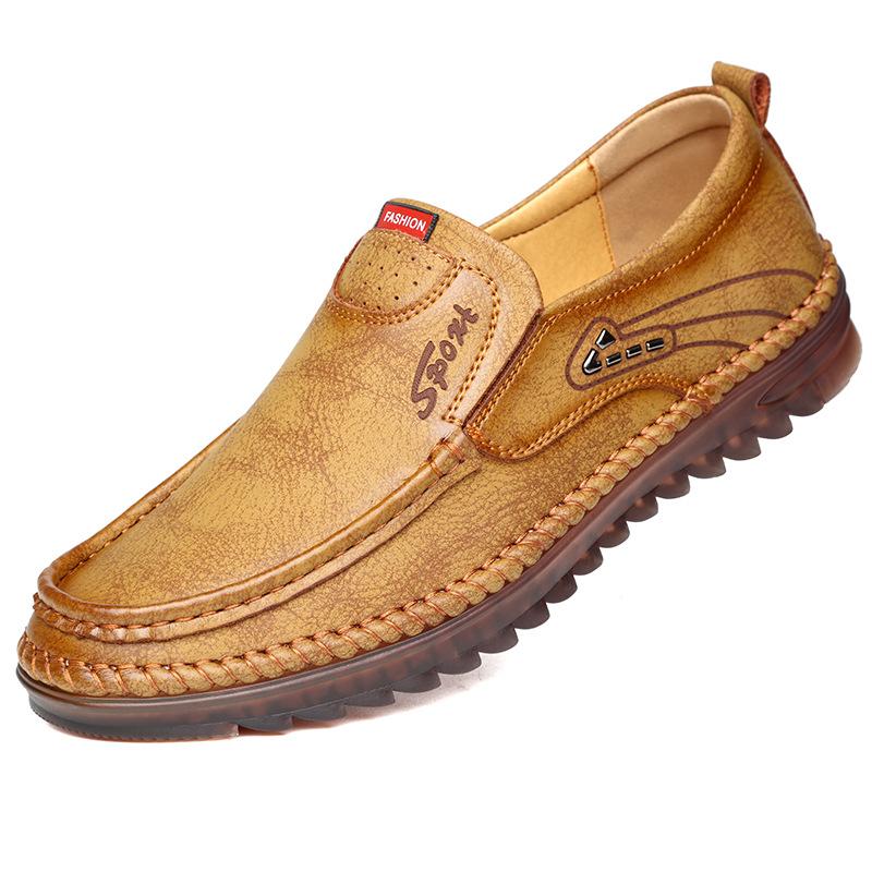 Spring breathable new men s beef tendon sole soft casual shoes cover feet soft sole men s shoes online leather shoes men s one pedal 44 хакі
Spring breathable new men s beef tendon sole soft casual shoes cover feet soft sole men s shoes online leather shoes men s one pedal 44 хакі