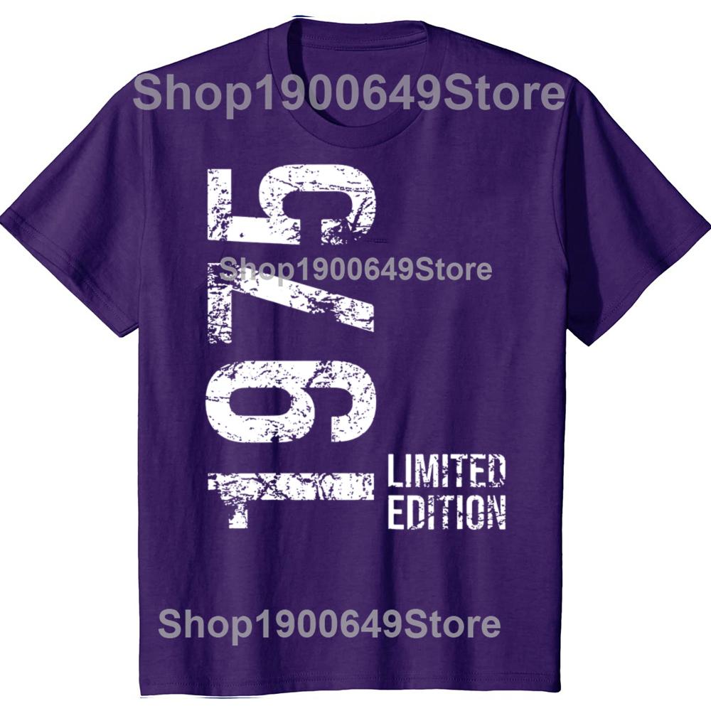 50th Birthday 50 Years Man Woman Retro Vintage 1975 T Shirts Streetwear Short Sleeve Birthday Gifts Summer Style Tshirt Men 4XL
50th Birthday 50 Years Man Woman Retro Vintage 1975 T Shirts Streetwear Short Sleeve Birthday Gifts Summer Style Tshirt Men 4XL